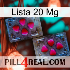 Lista 20 Mg 15